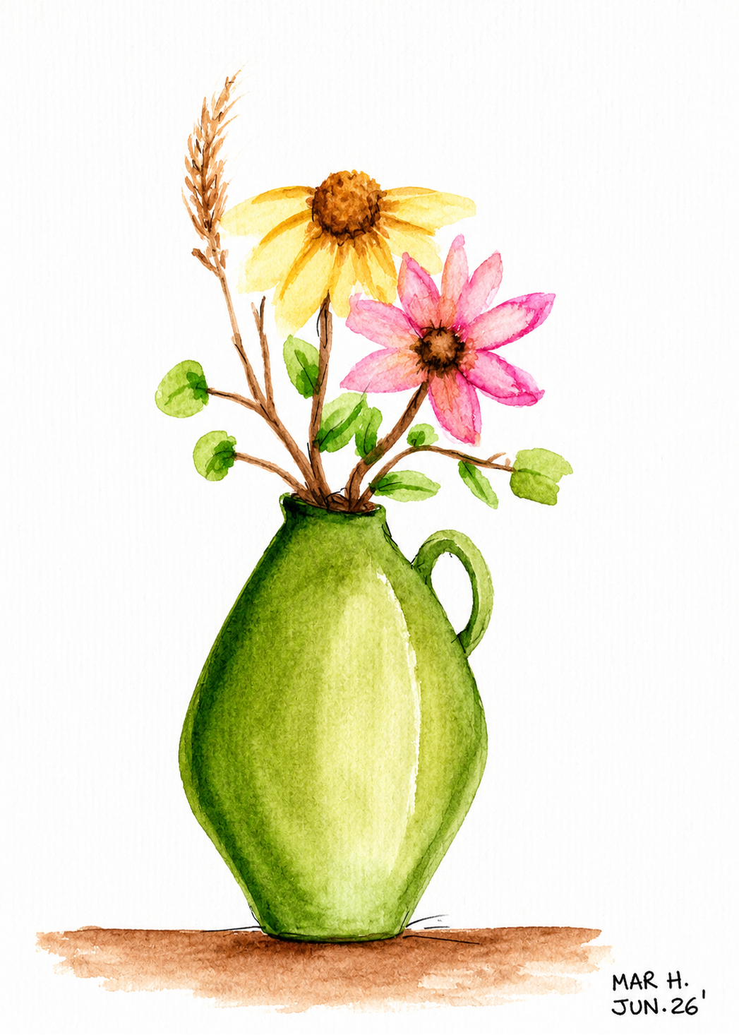 Flores algo ingenuas
